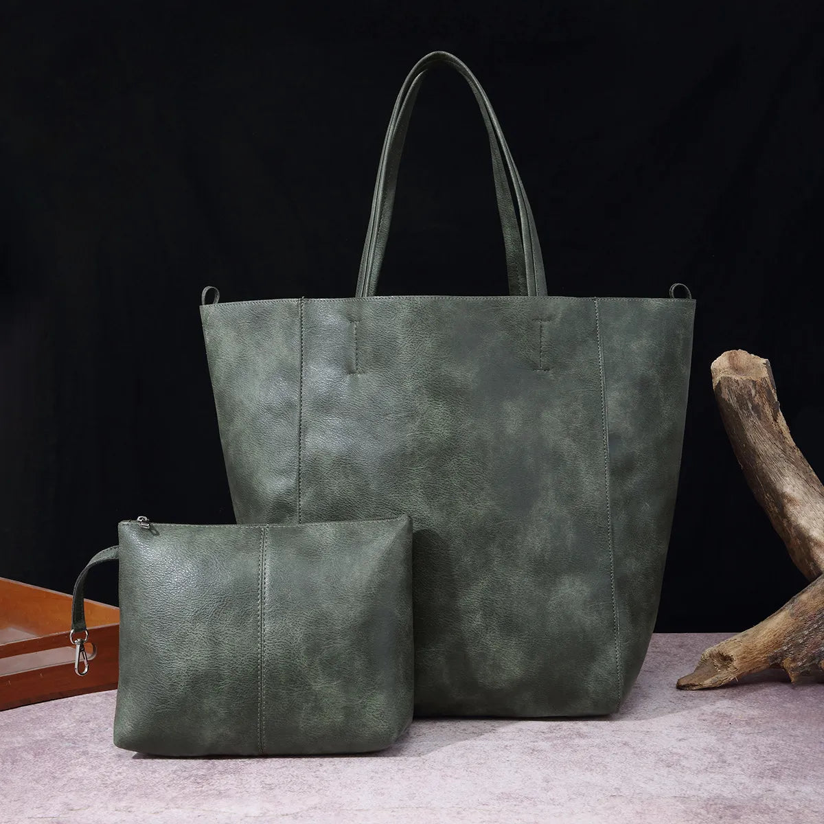 Renee’s Retro Softness | Large Capacity Tote Bag