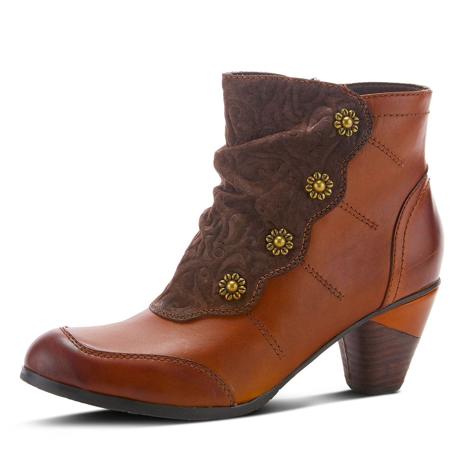 Leather Ankle Boots (5 COLORS)