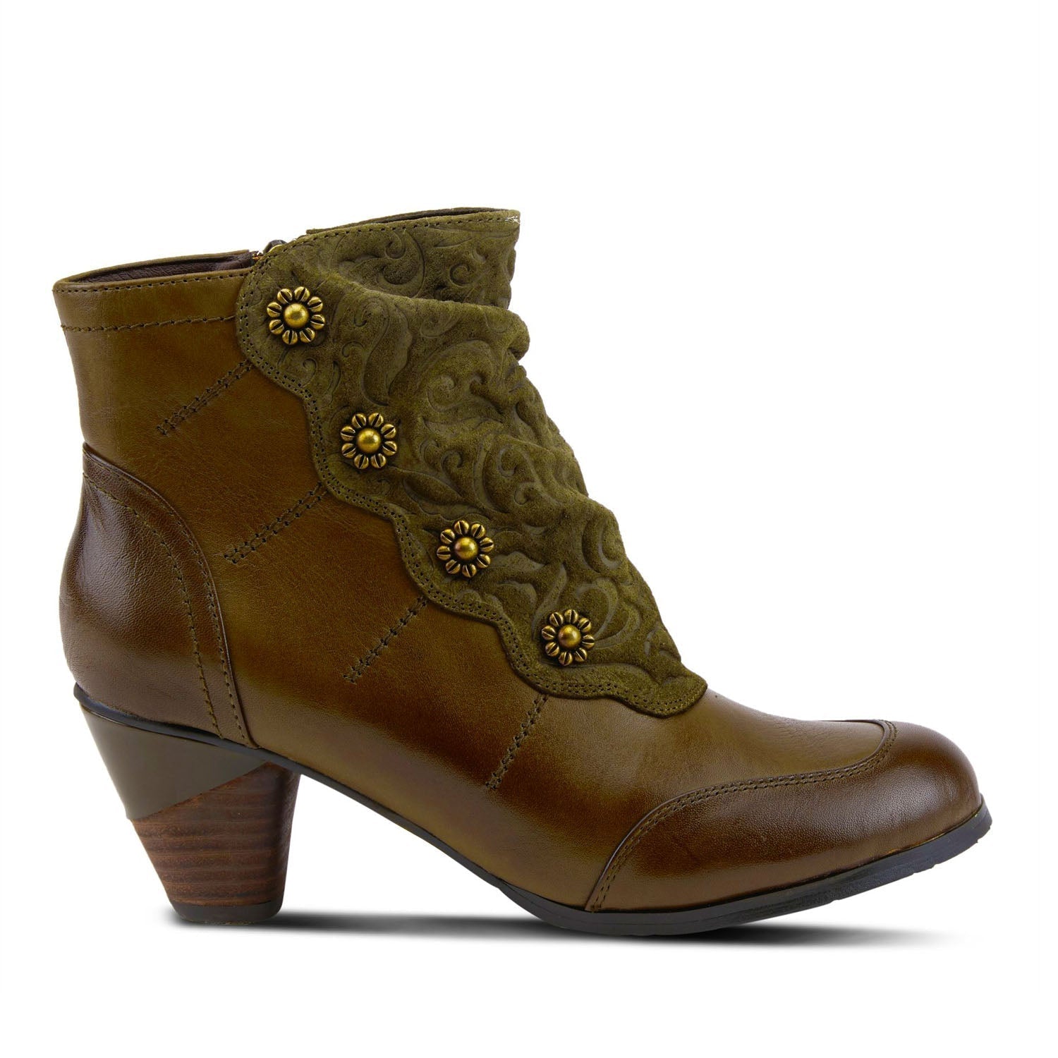 Leather Ankle Boots (5 COLORS)