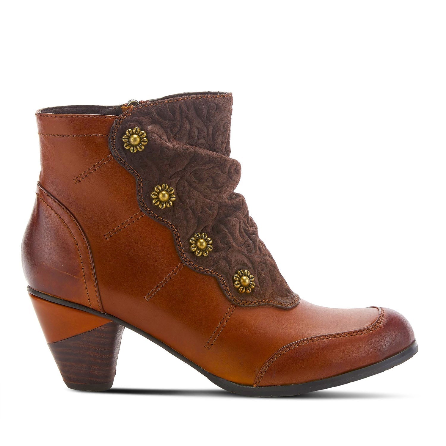 Leather Ankle Boots (5 COLORS)
