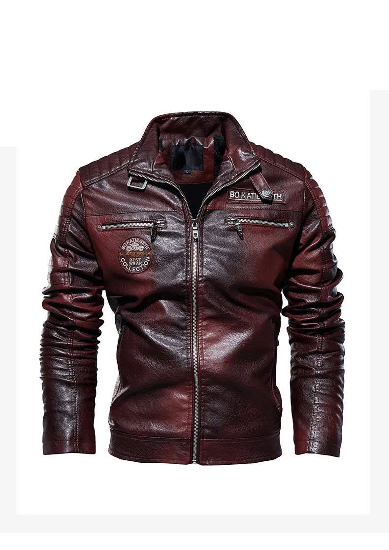 Coleridge | Warm Leather Jacket