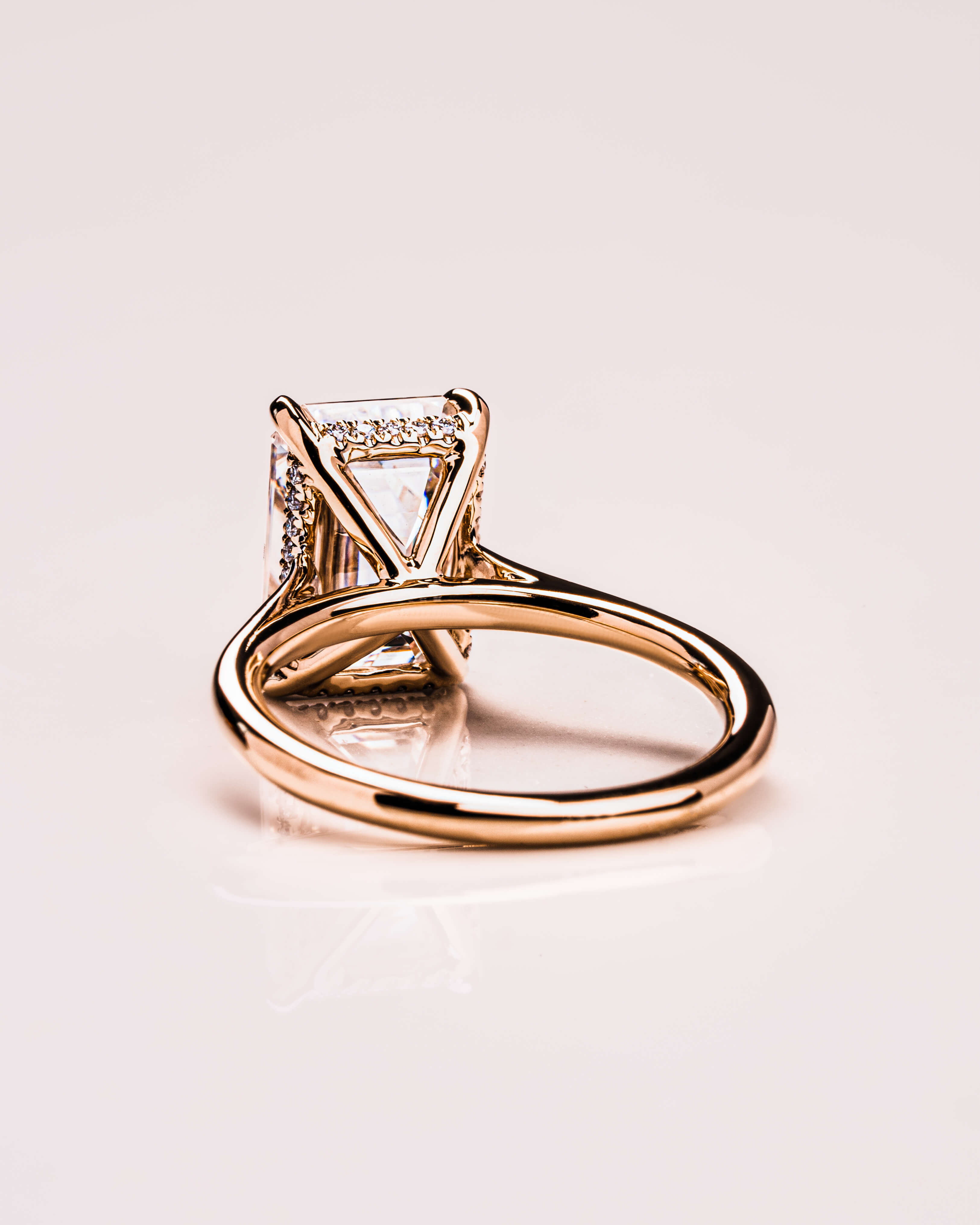 Caroline Emerald Ring in Gold