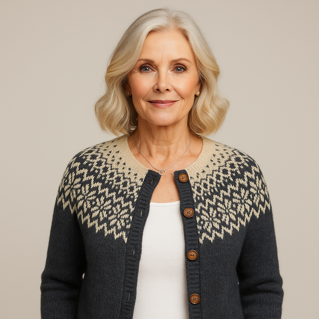 Hadley Classic Timeless Wool Knit Cardigan