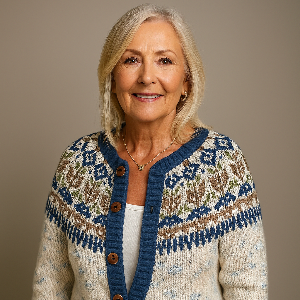 Hailey Classic Icelandic Wool Cardigan