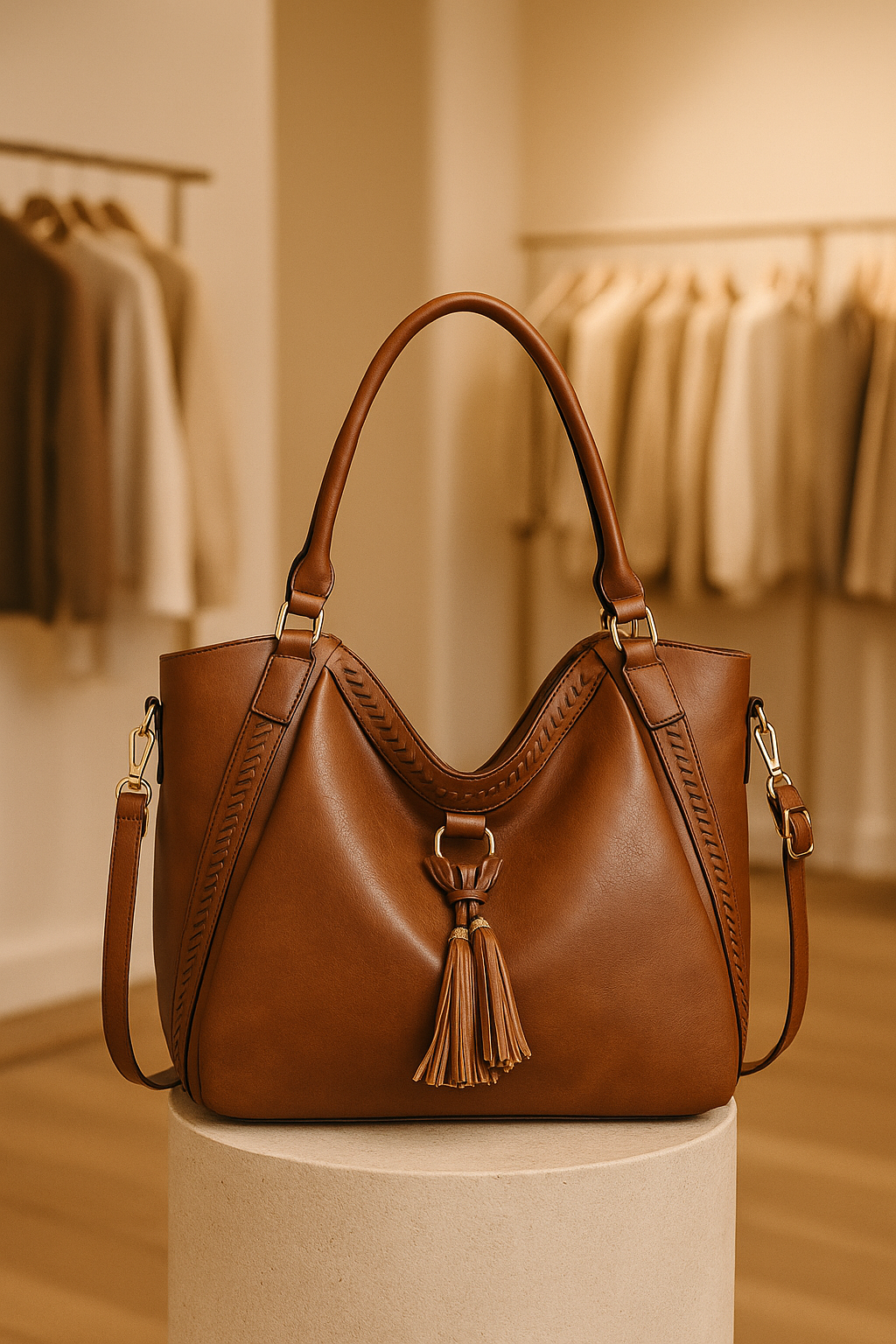 Adeline - Premium Leather Tote