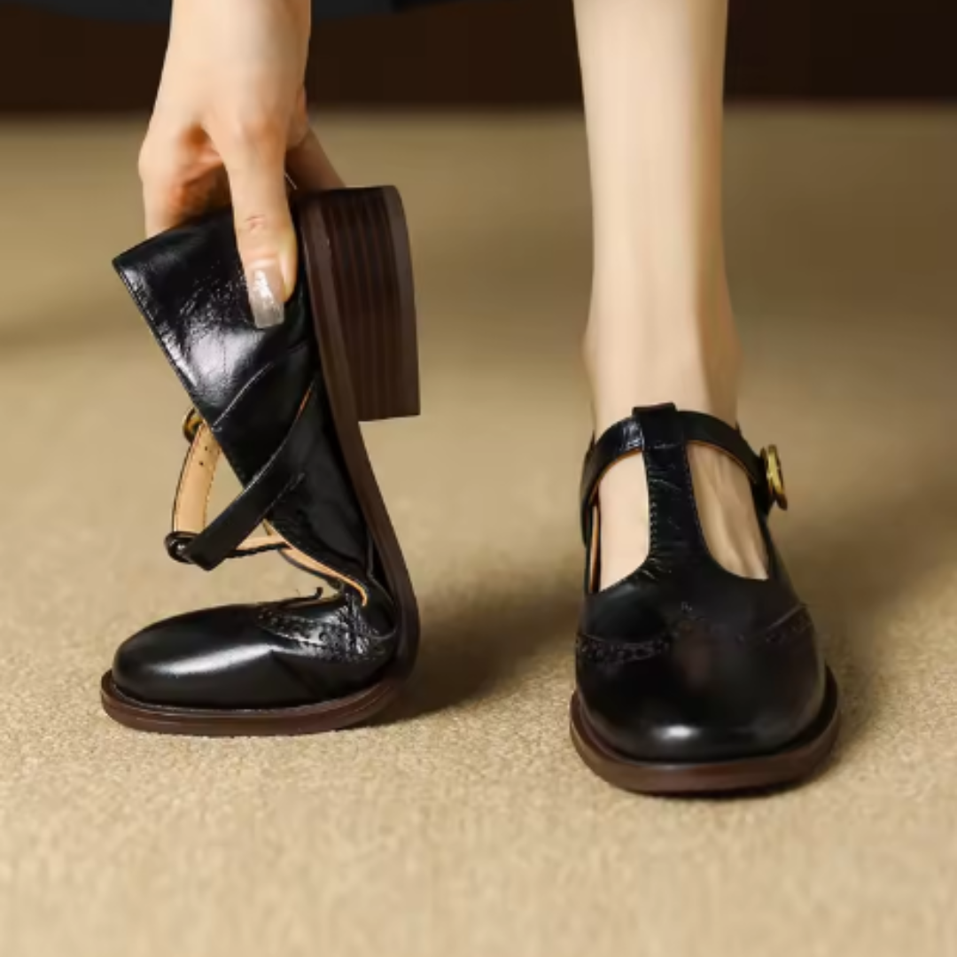 Olivia T-Strap Shoes