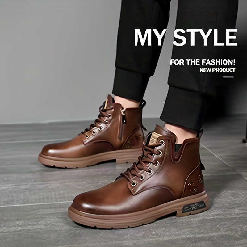 Alex Vintage Lace-Up Boots