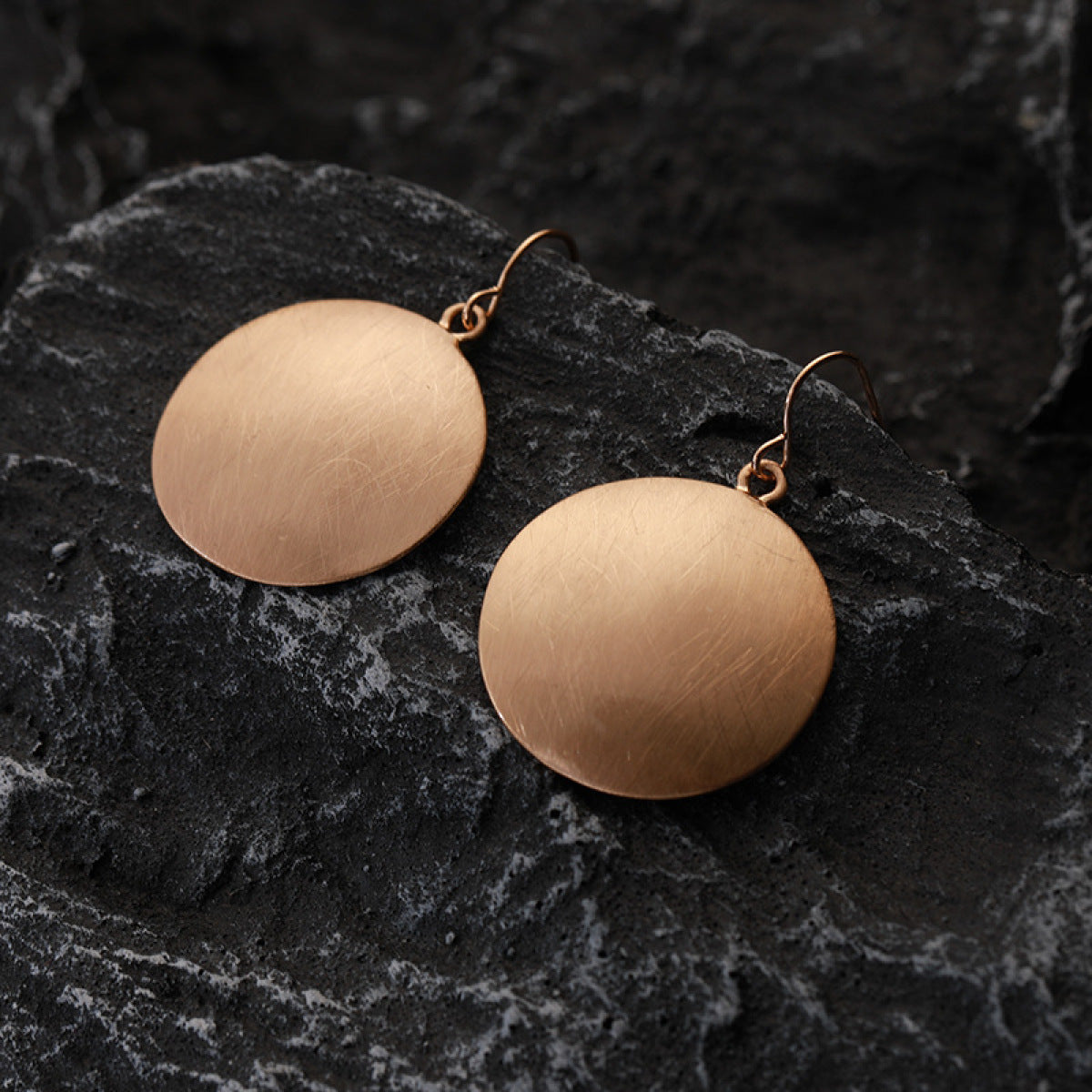 Timeless Retro Gold Earrings