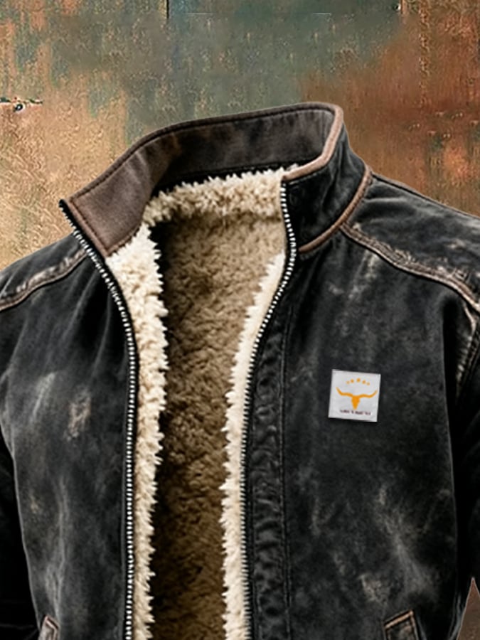 Oliwier | Suede Jacket with Structure