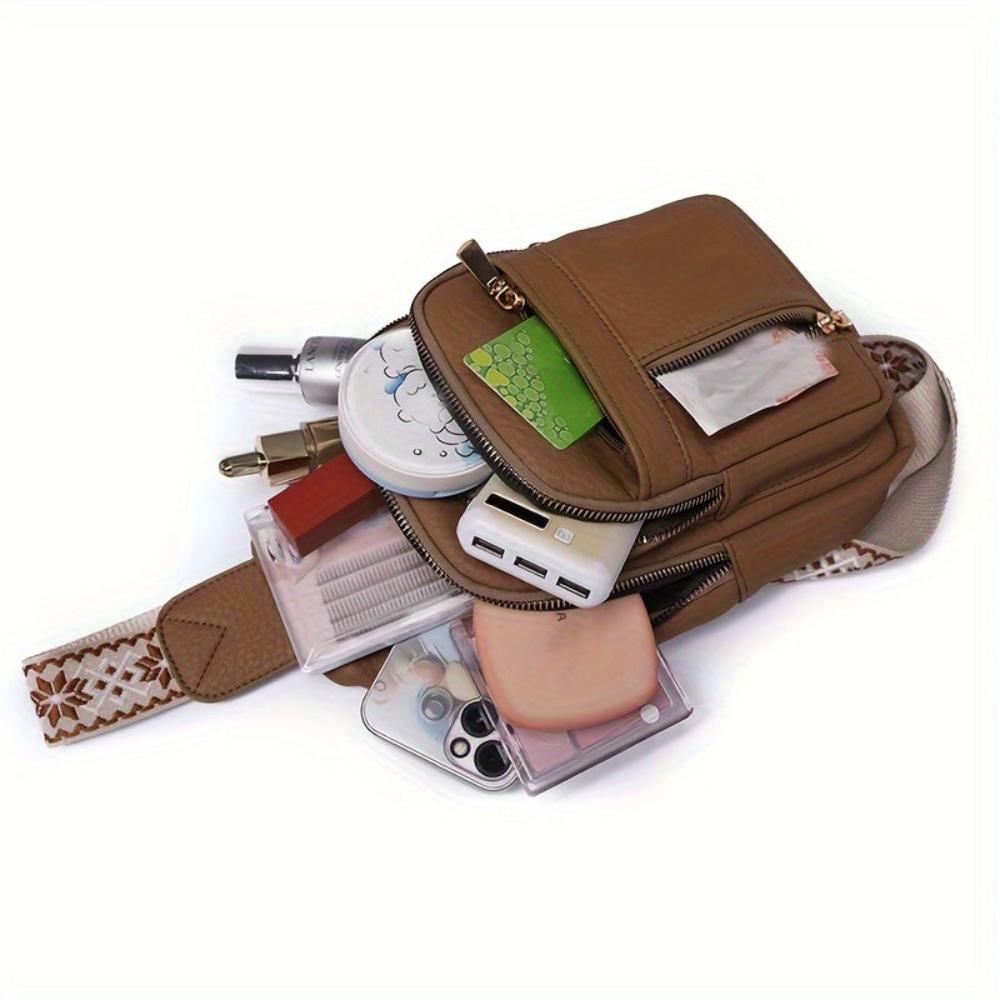 Hazel Classic Chest Crossbody Bag