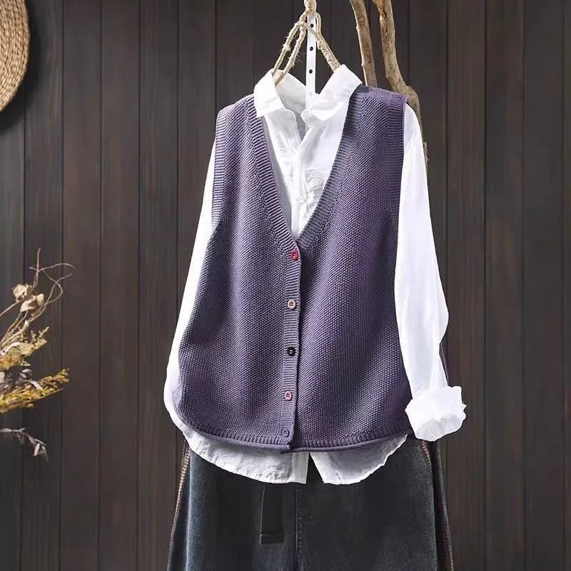 THE ROSALIE | KNIT VEST