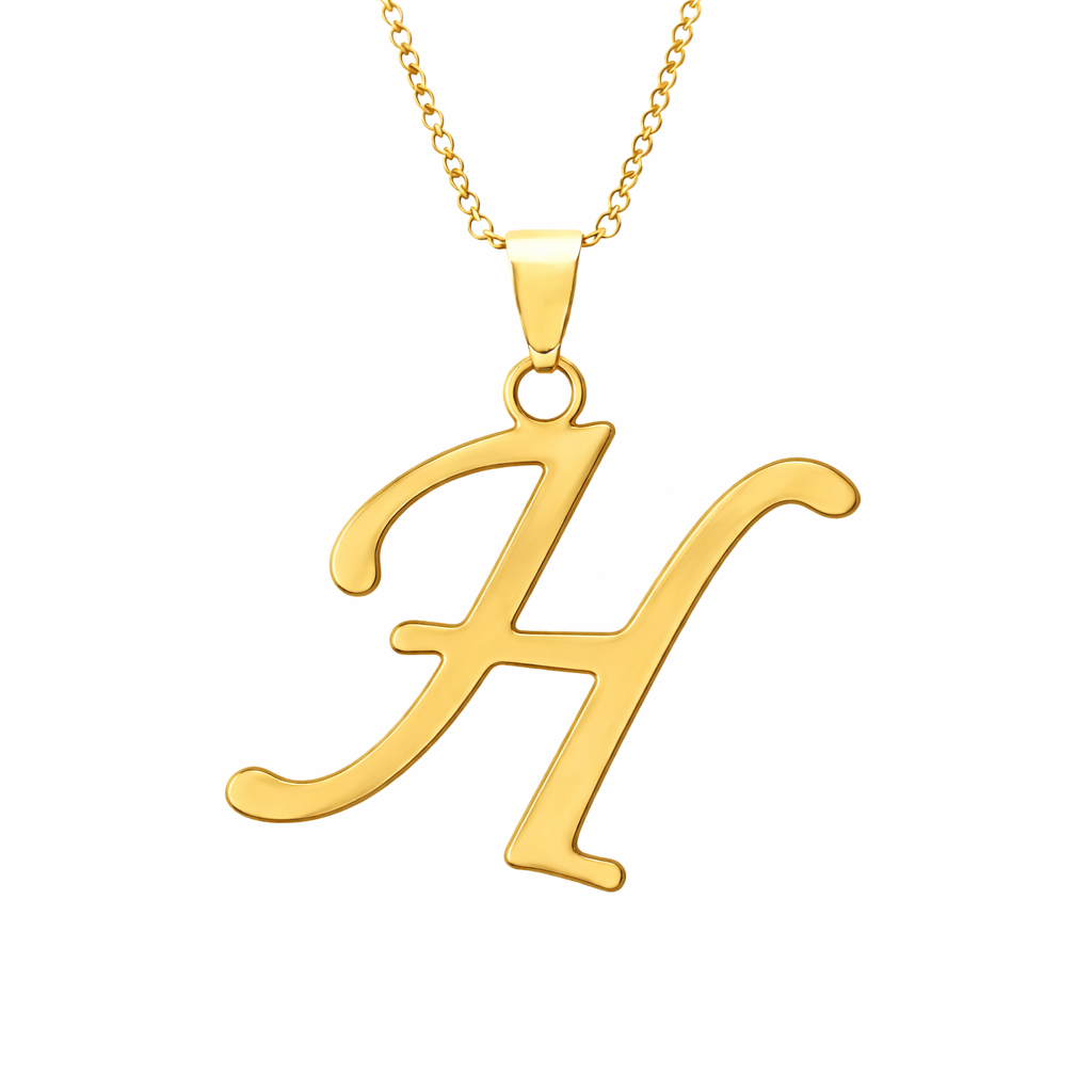 Love Letter Pendant in Gold
