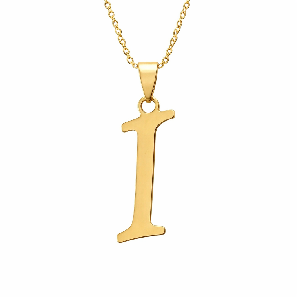 Love Letter Pendant in Gold