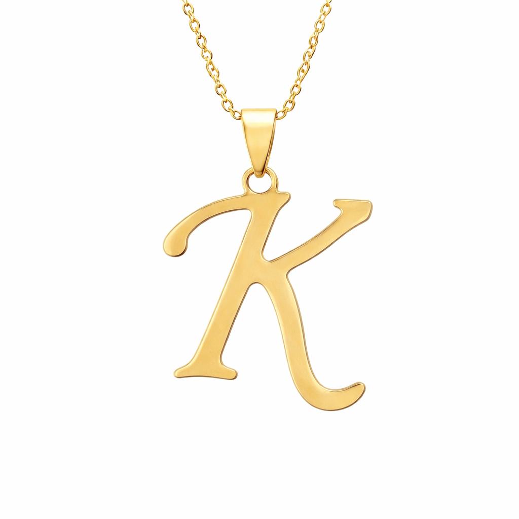 Love Letter Pendant in Gold