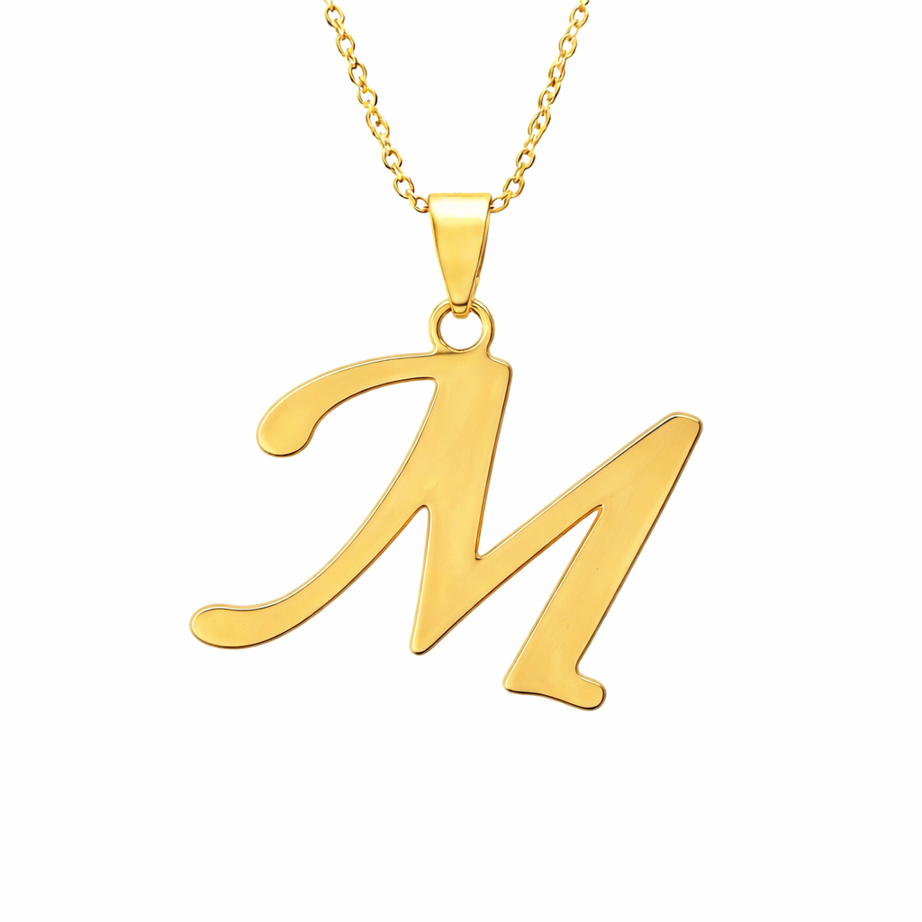 Love Letter Pendant in Gold