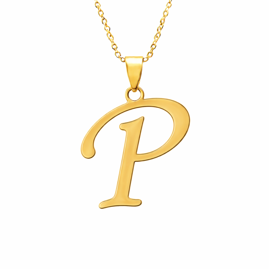 Love Letter Pendant in Gold