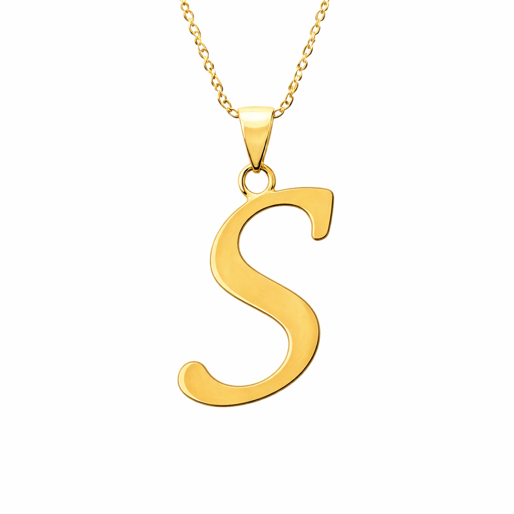 Love Letter Pendant in Gold