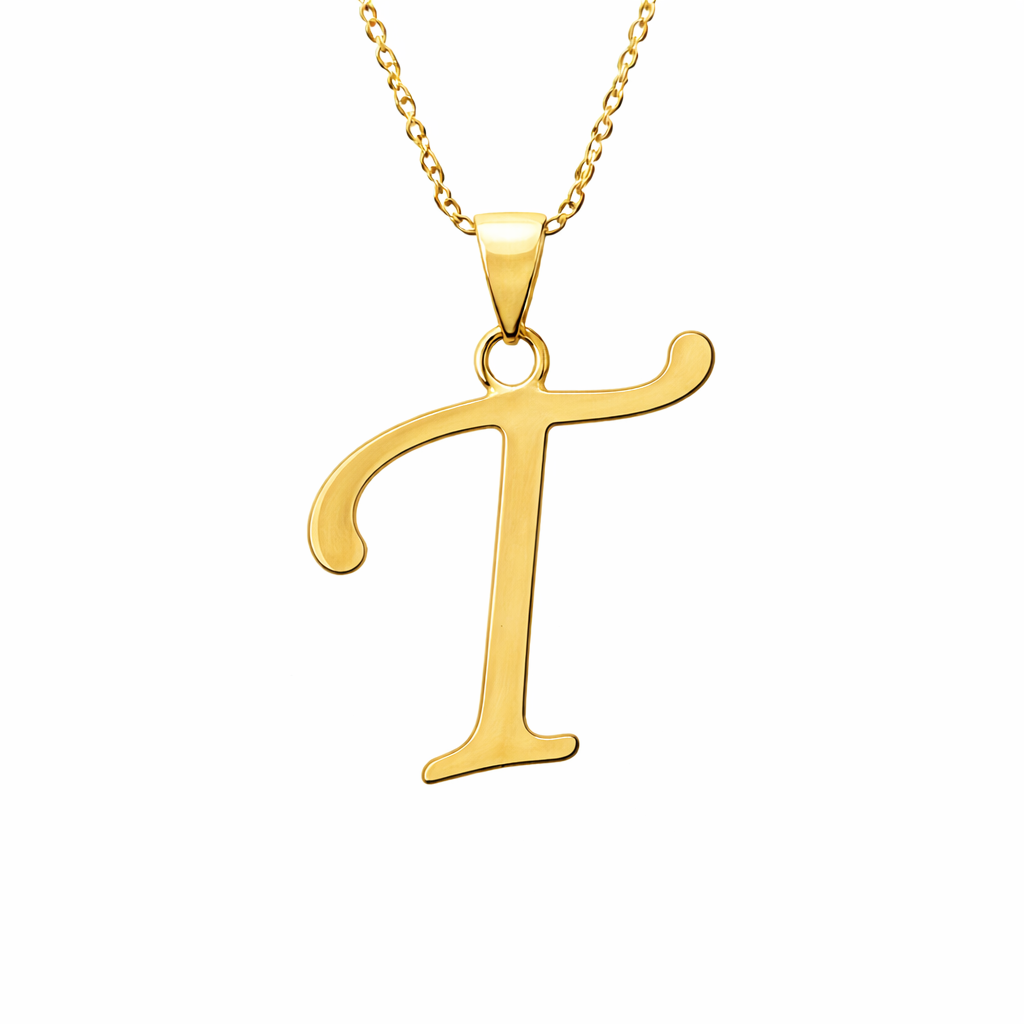 Love Letter Pendant in Gold
