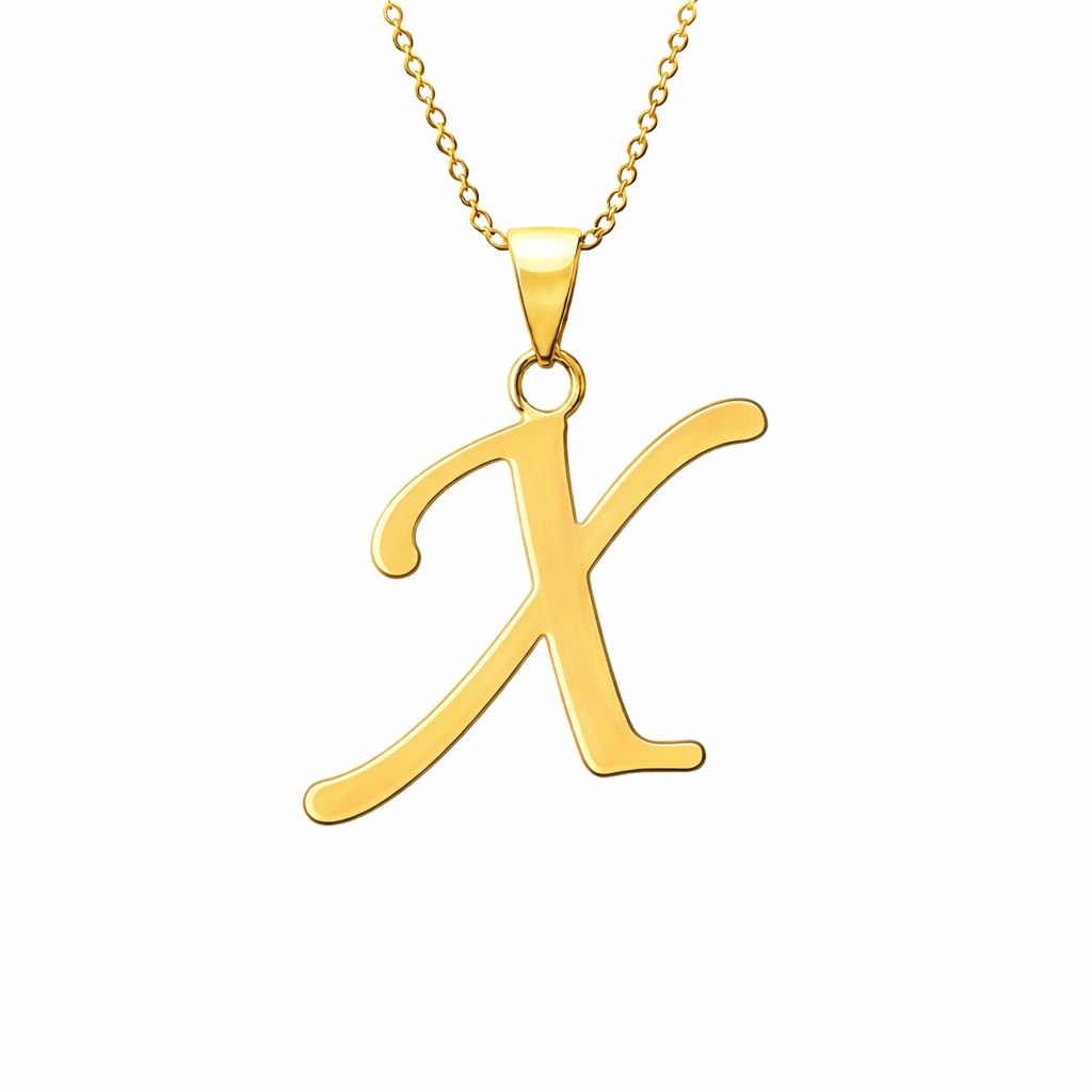 Love Letter Pendant in Gold