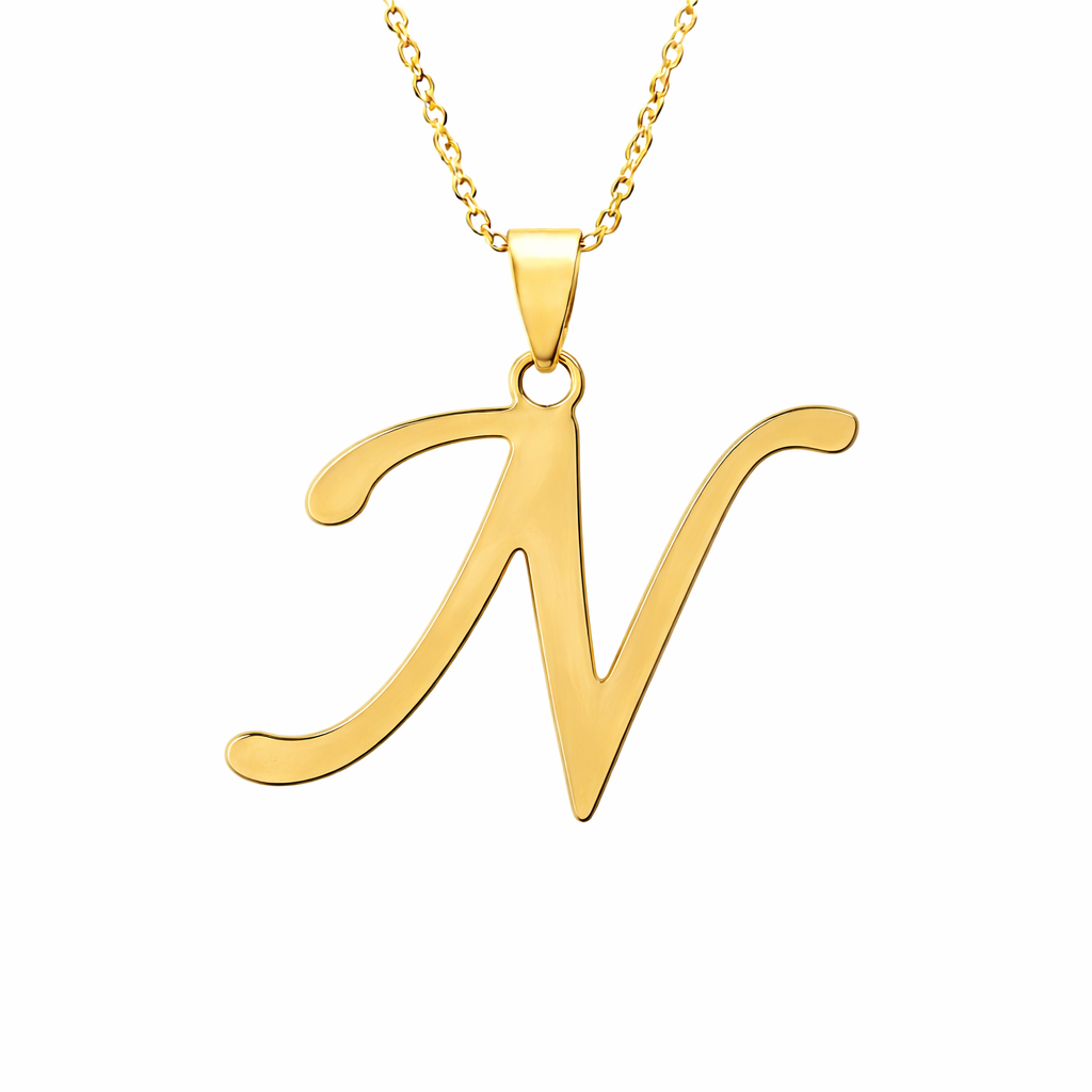Love Letter Pendant in Gold