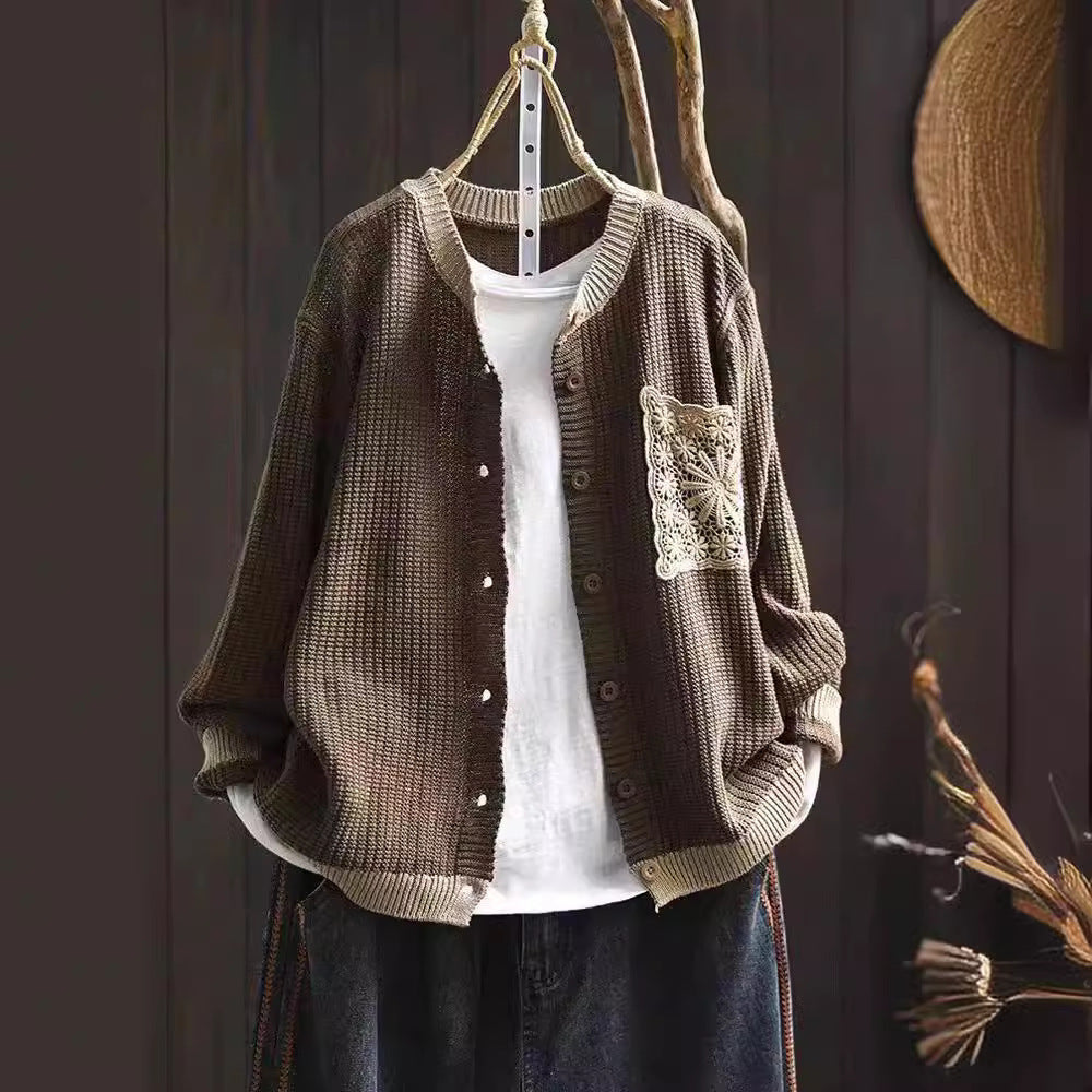 THE ISOLDE | TEXTURED CARDIGAN