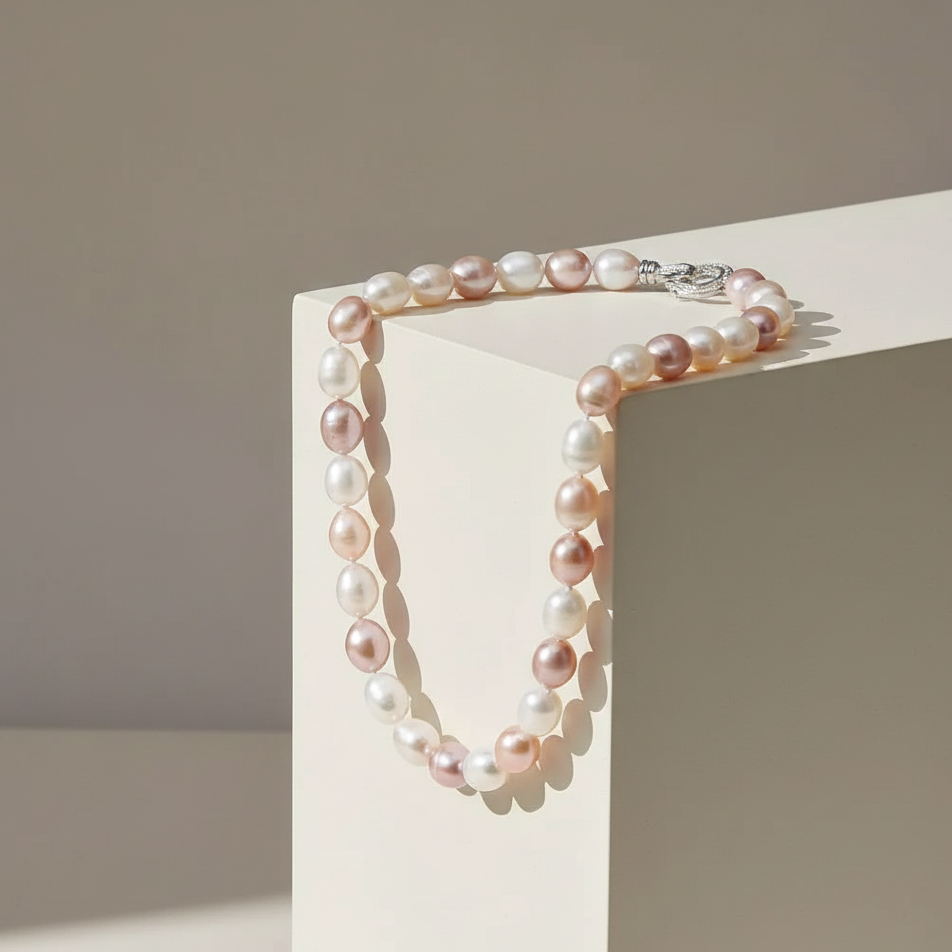 Dorothy – Colourful Pearl Necklace
