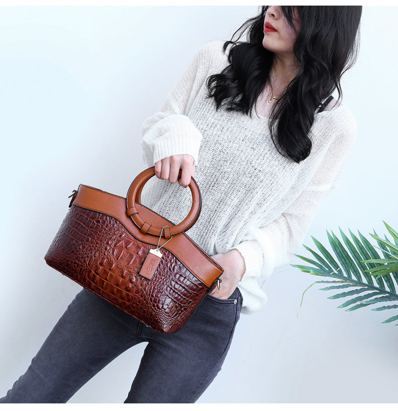 Ella Classic Croc | Timeless Versatile Bag