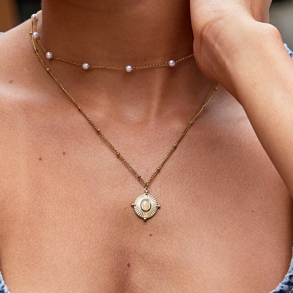 Monique Timeless Stone Necklace