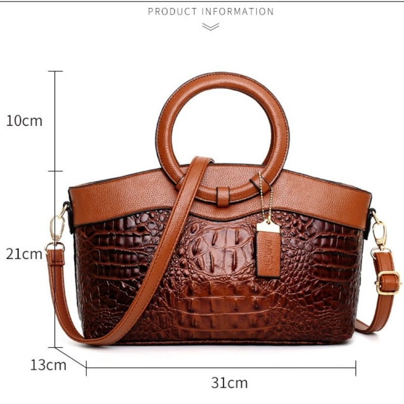 Ella Classic Croc | Timeless Versatile Bag