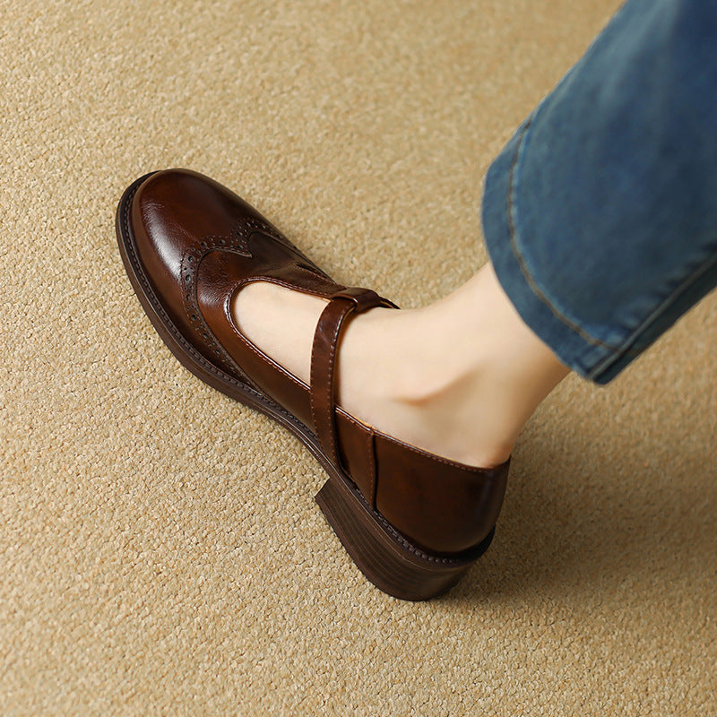 Olivia T-Strap Shoes