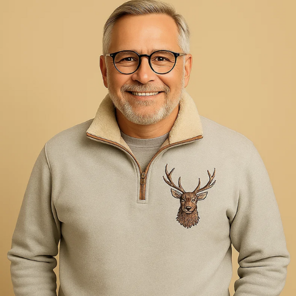 Paolo Quarter Zip Sweater