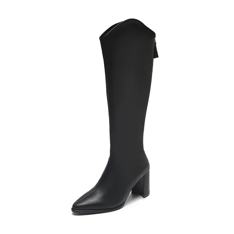 VALERIA - Luxe Longline Boots