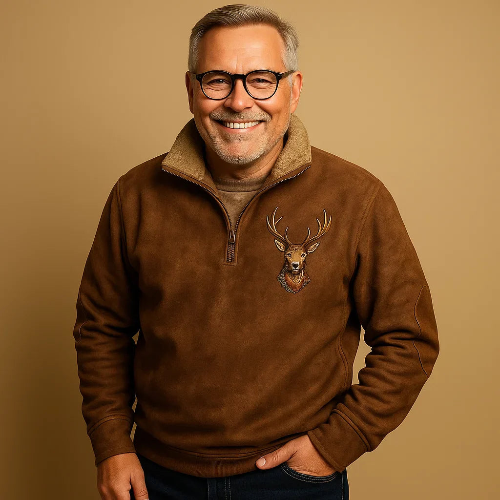 Paolo Quarter Zip Sweater