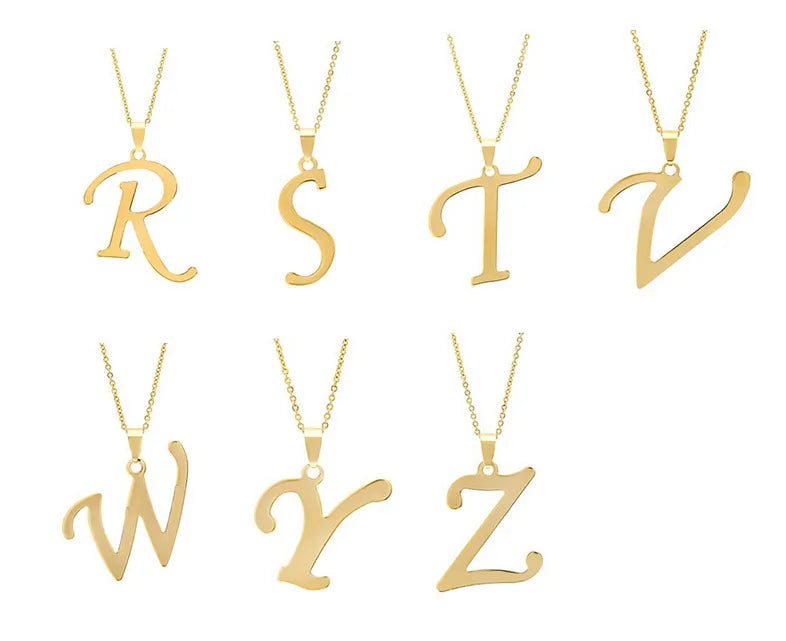 Love Letter Pendant in Gold