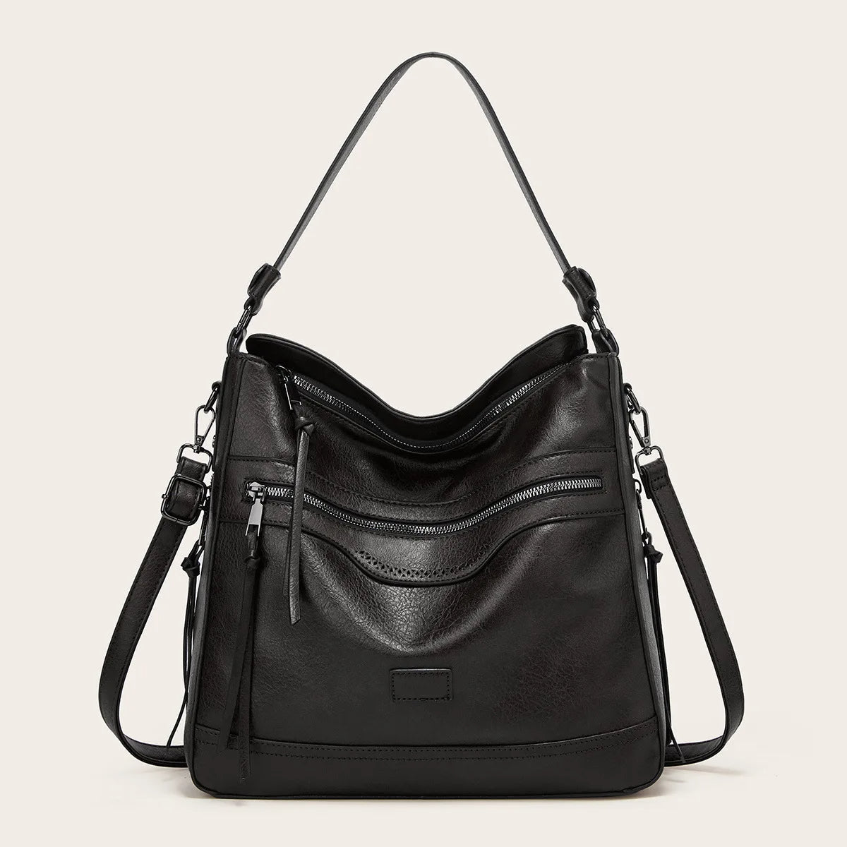 Zoe Vintage Charm | Shoulder Leather Bag