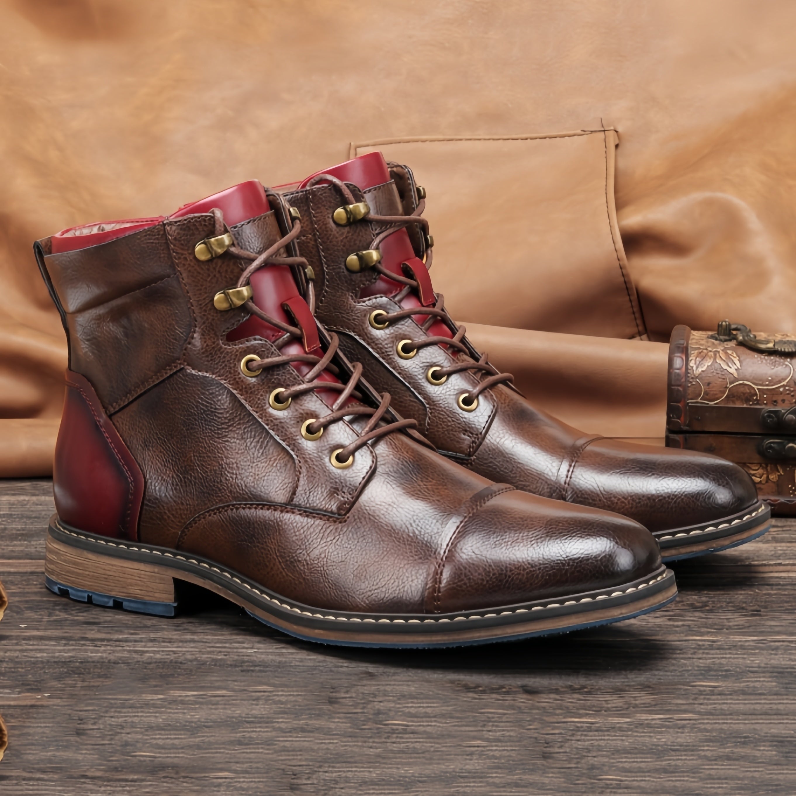 Maxwell Heritage Brogue Boots