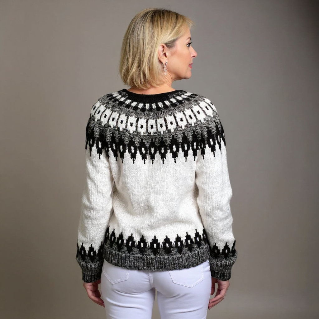 Alexa Classic Icelandic Wool Cardigan