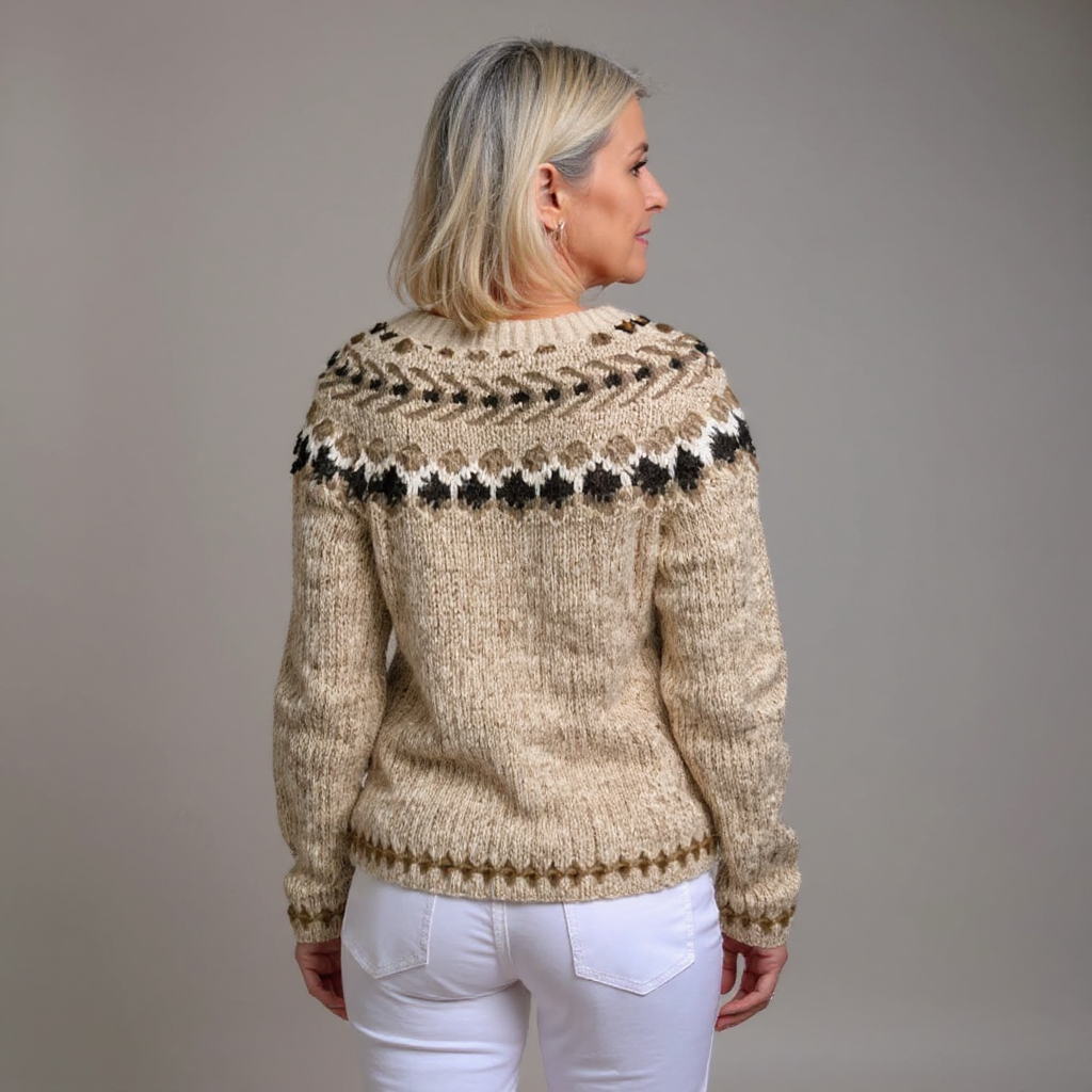 Aubree Classic Icelandic Wool Cardigan