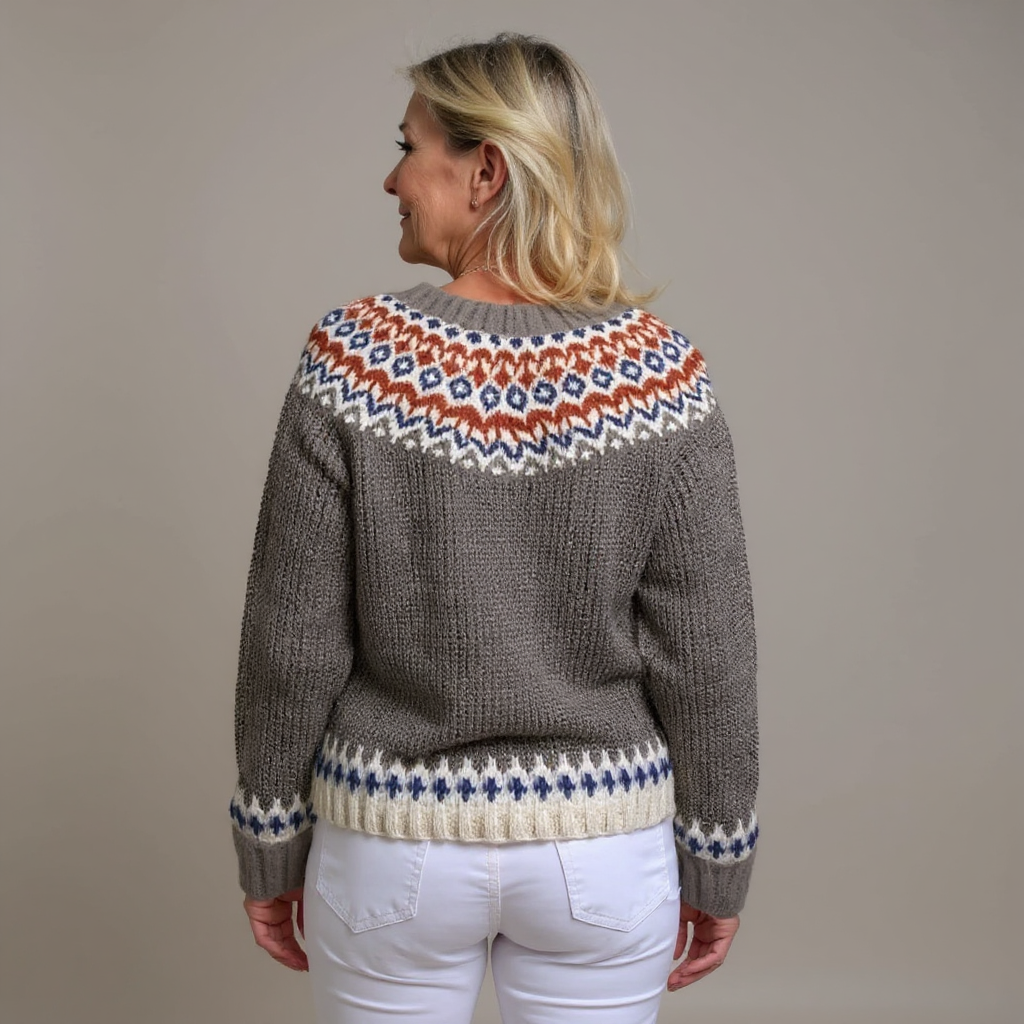 Gabriella Classic Icelandic Wool Cardigan