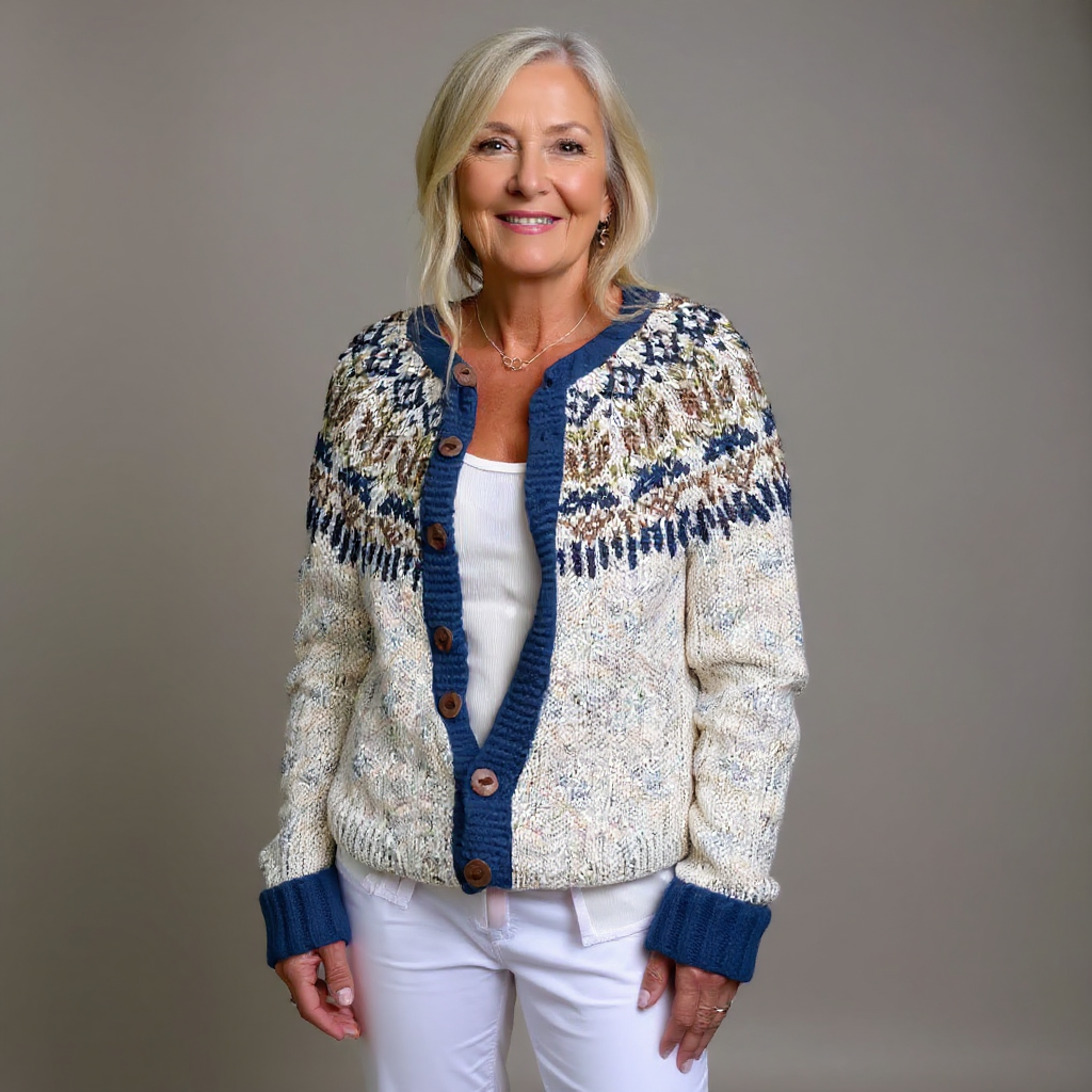 Hailey Classic Icelandic Wool Cardigan