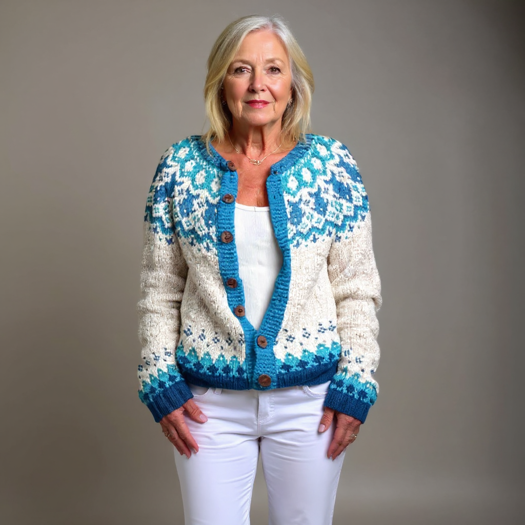 Eva Classic Icelandic Wool Cardigan