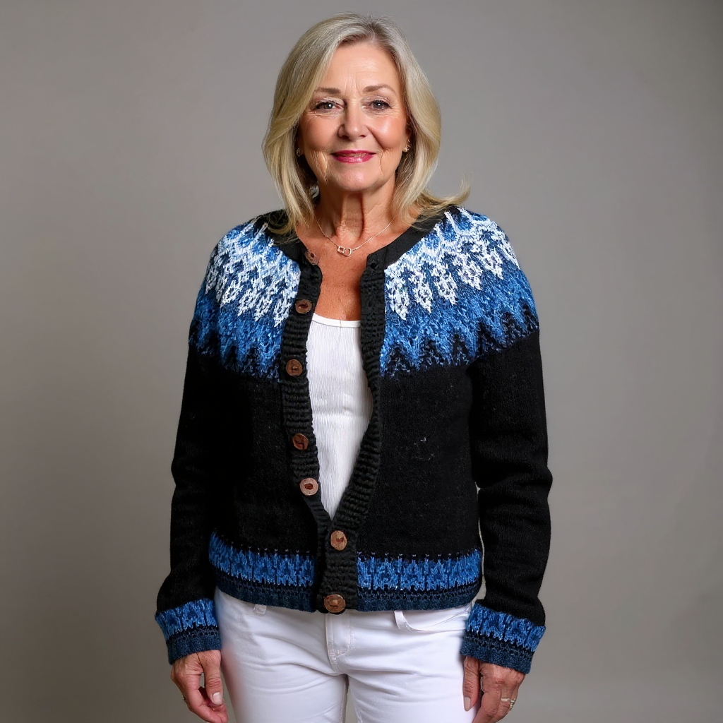 Givanna Classic Icelandic Wool Cardigan