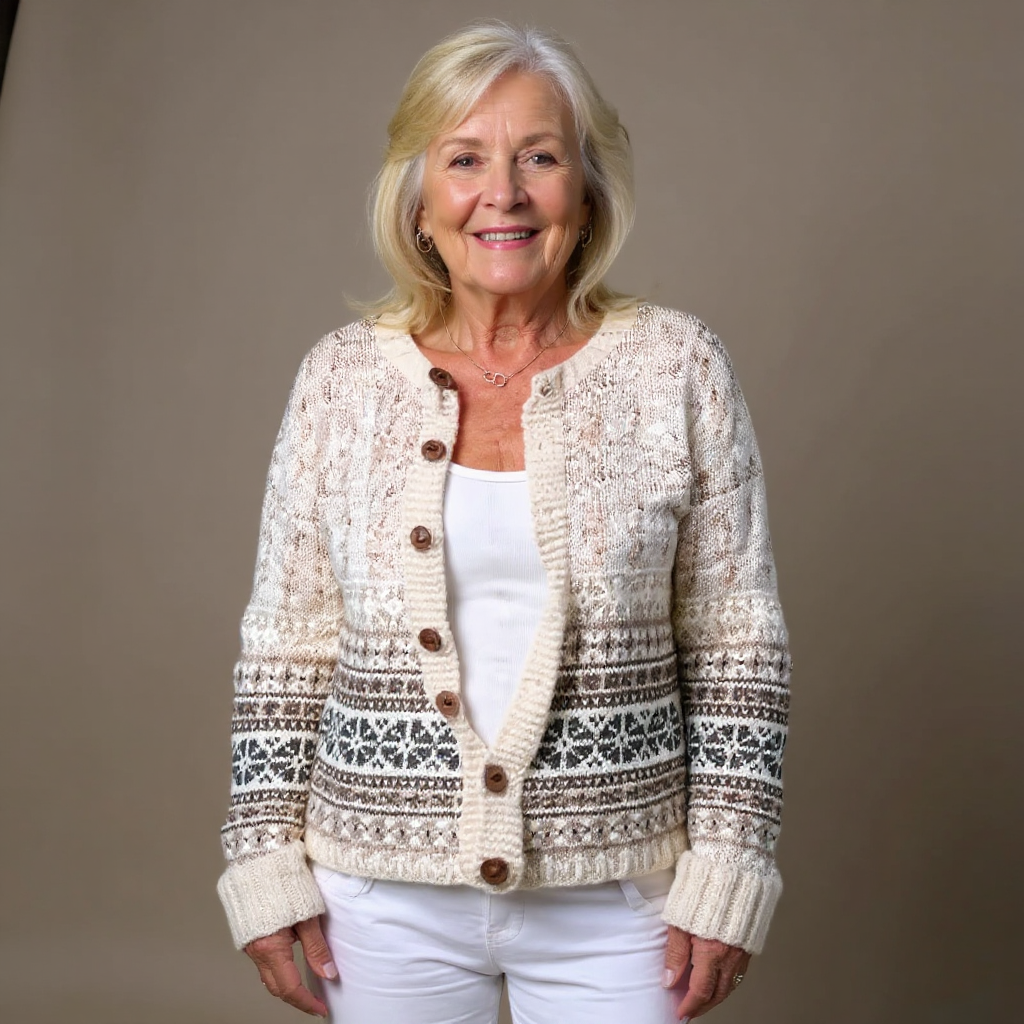 Amira Classic Icelandic Wool Cardigan