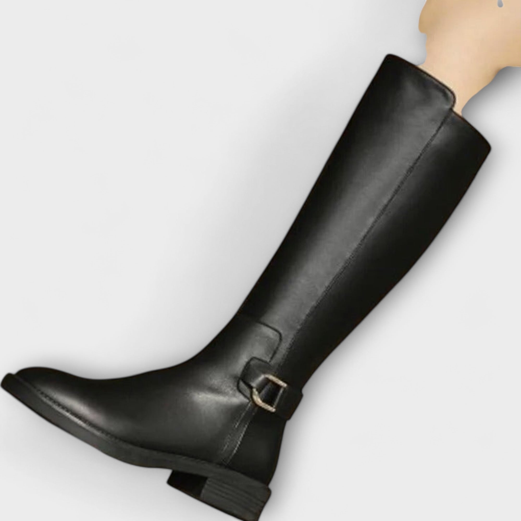 Mira | Leather Knee-High Boots