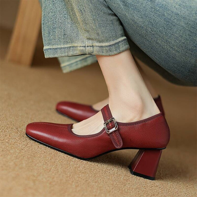 Nora| Elegant block heel