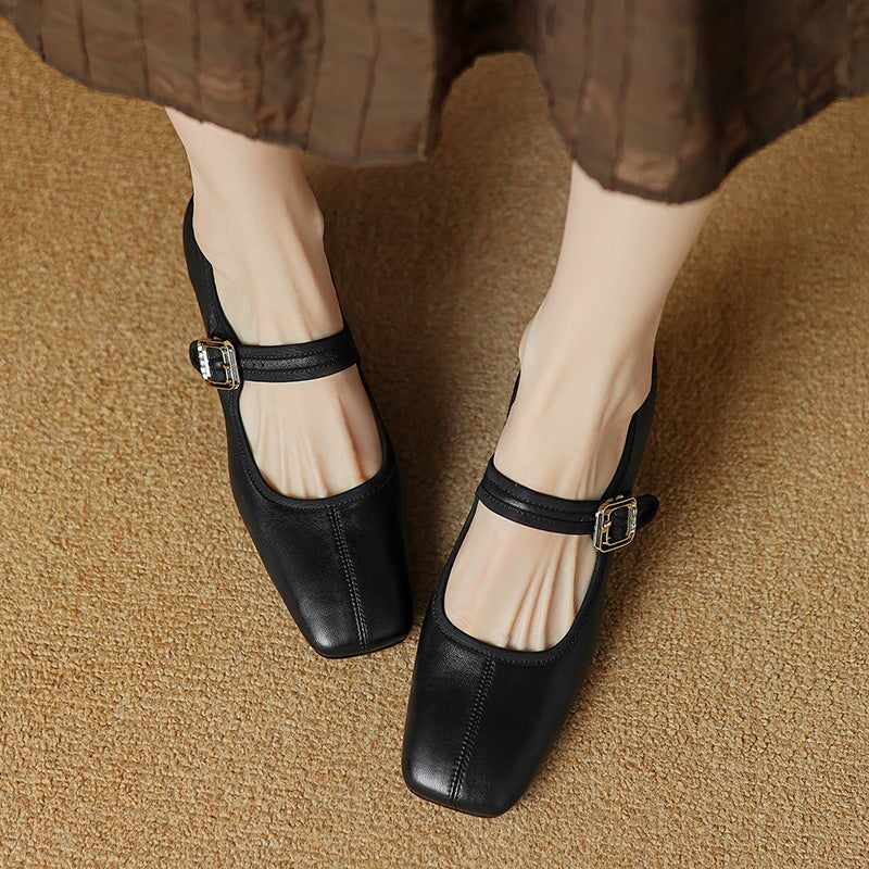 Nora| Elegant block heel