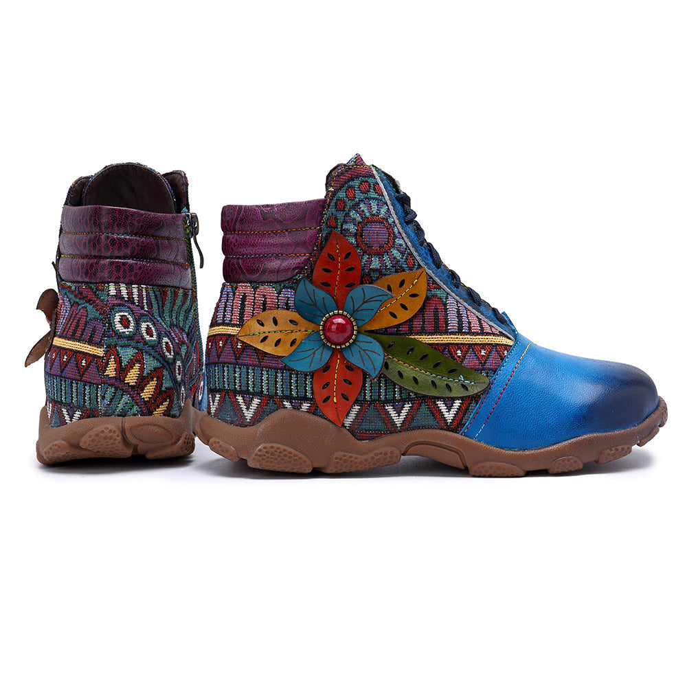 Leather Walking Boots