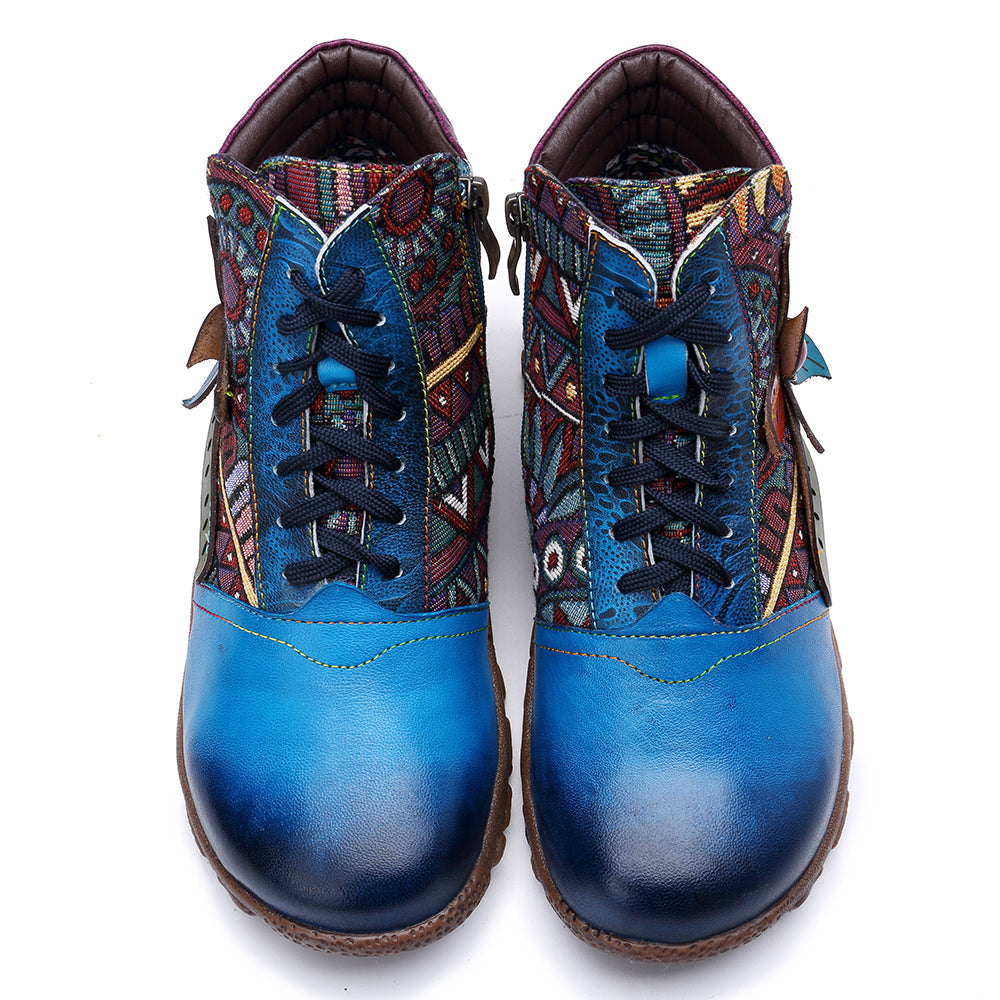 Leather Walking Boots