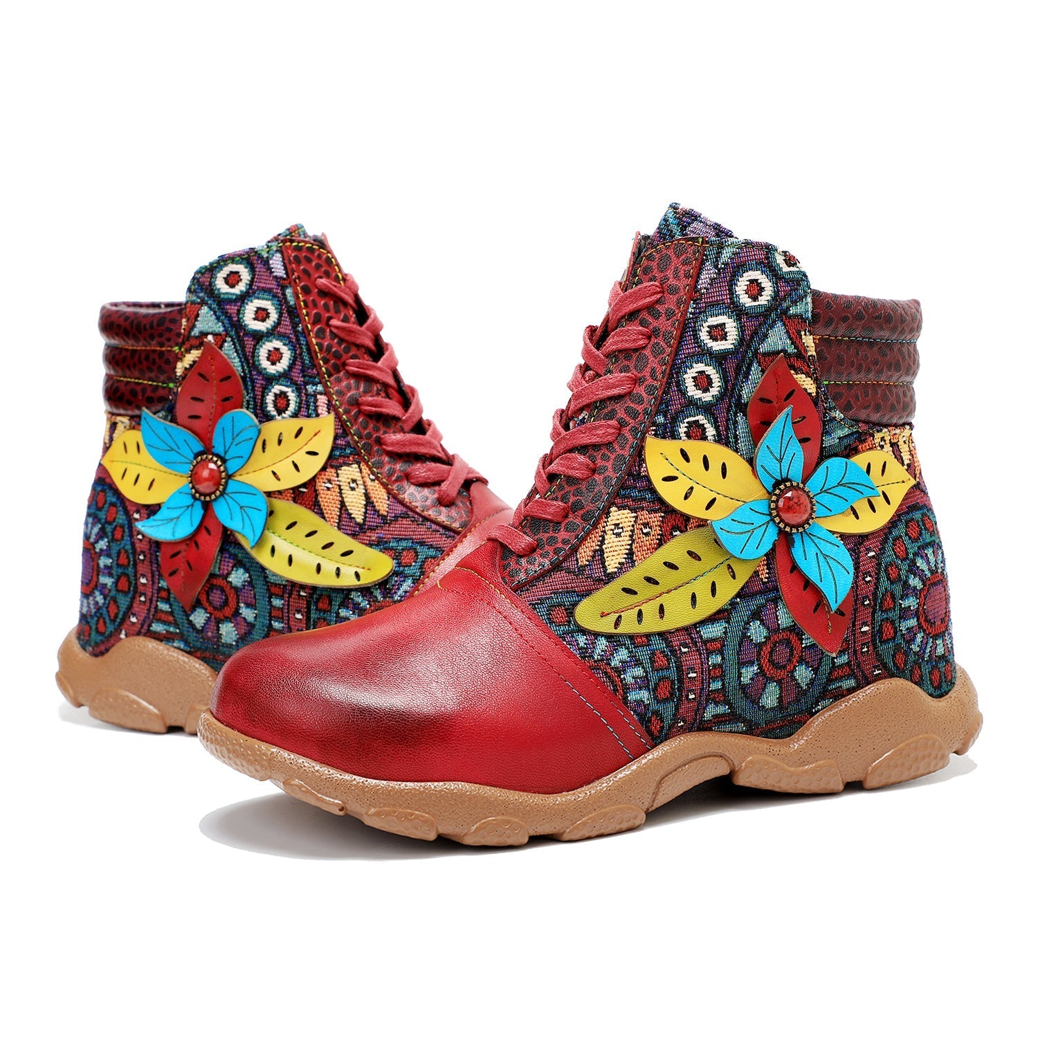 Leather Walking Boots