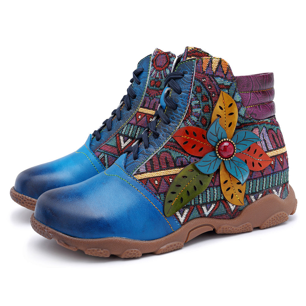 Leather Walking Boots